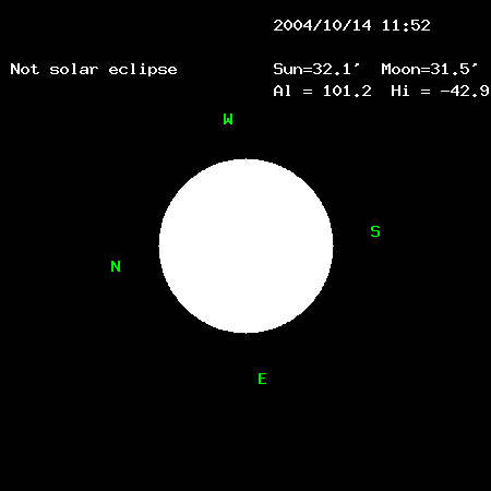 ���z�̗l�q��\�����܂��B